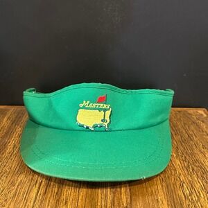 Masters Tournament Green Golf Visor Augusta National Embroidered Hat Adjustable
